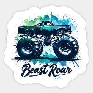 Monster Truck Sticker